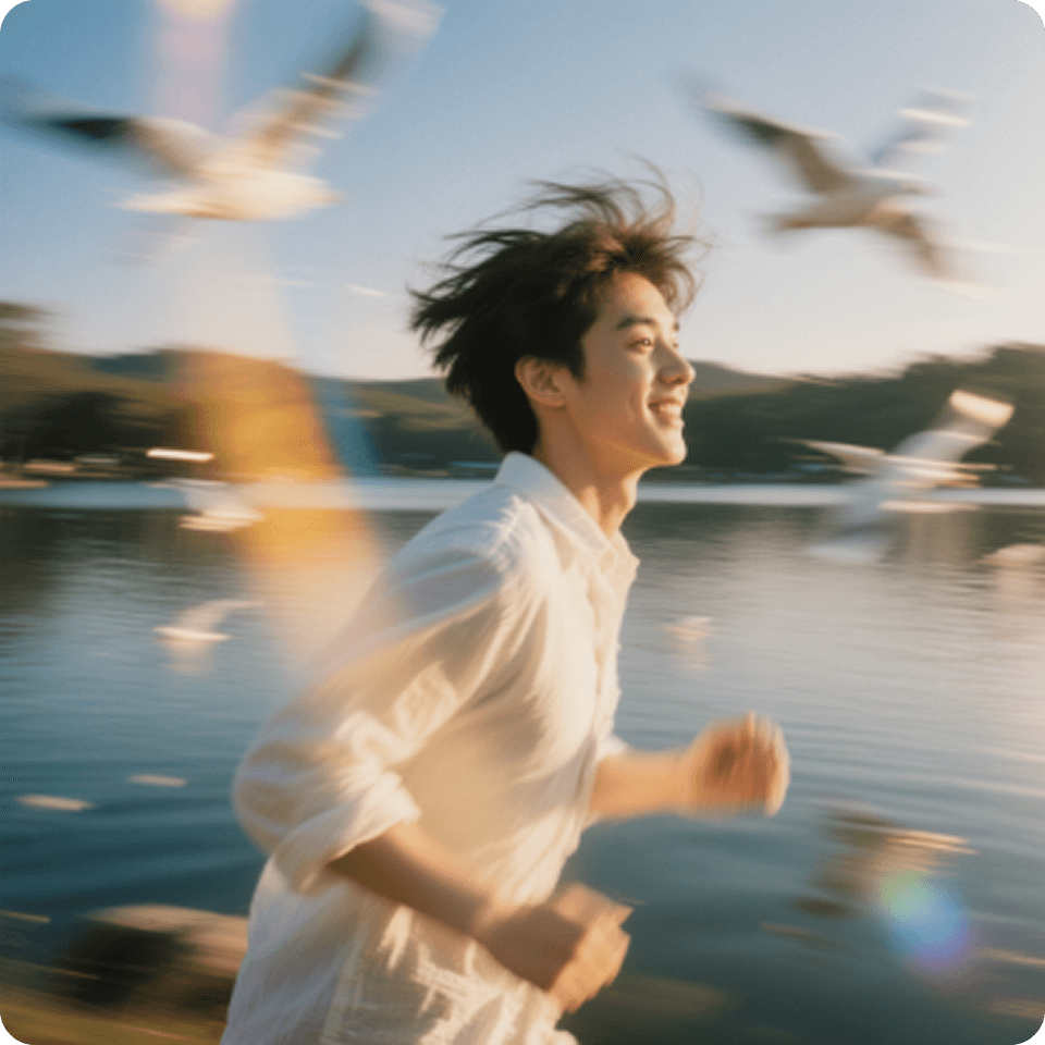 Film photography style